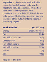 <tc>HealthyCo</tc> шоколад с лешници 100 грама - без добавена захар и без палмово масло
