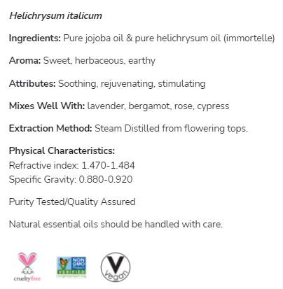 Смес от масло Helichrysum | Helichrysum Italicum - 30 ml