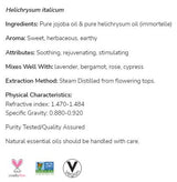 Смес от масло Helichrysum | Helichrysum Italicum - 30 ml