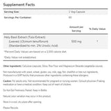 Екстракт от свещен босилек 500 mg - 90 капсули