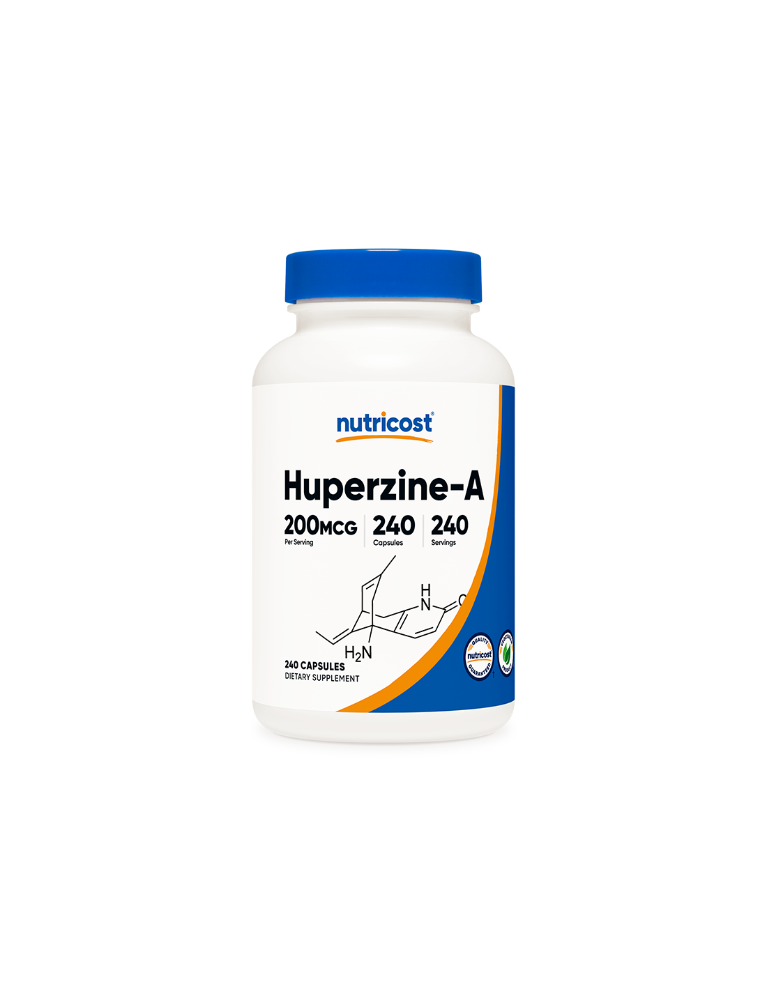 Нервна система - Хуперзин А (Huperzine A), 200 мкг/240 капсули <tc>Nutricost</tc>