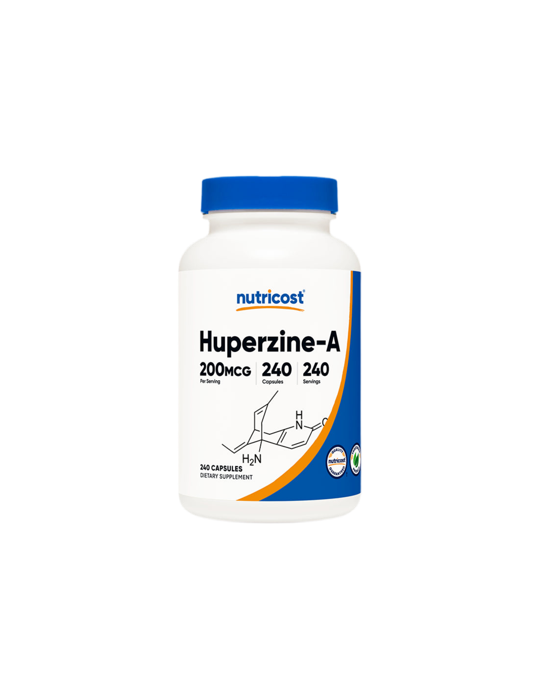 Нервна система - Хуперзин А (Huperzine A), 200 мкг/240 капсули <tc>Nutricost</tc>