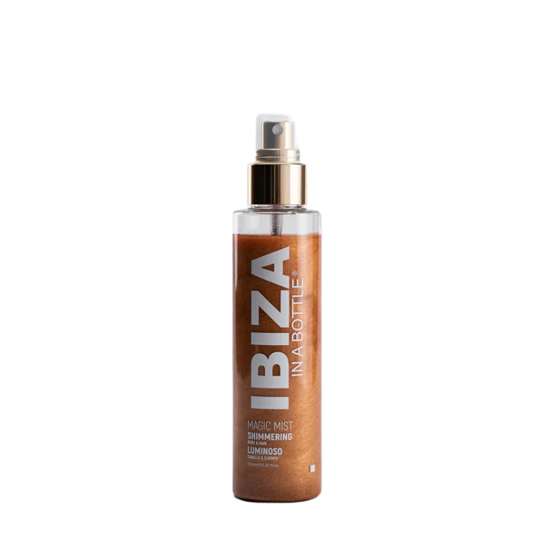Златен спрей за коса и тяло с алое вера вълшебна мъгла - 150 ml