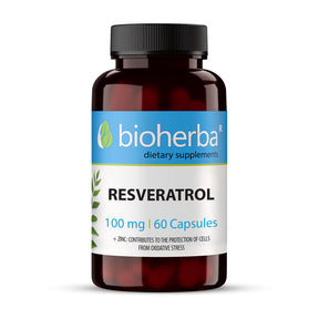 Resveratrol 100 mg - 60 capsules - Nutra Best Europe