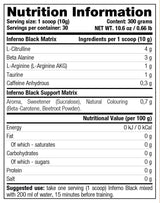 Inferno Black/Pre -Traving - 300 грама