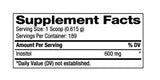 Инозитол 600 mg - 0,116 kg