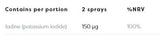 Йоден орален спрей 150 mcg - 26 ml