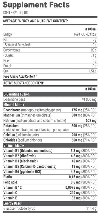 Iontex много напитка - 1000 ml