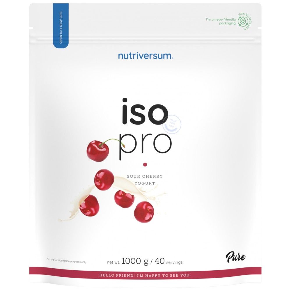 Iso pro pure Whey | Изолат с N -Zyme система - 1000 грама