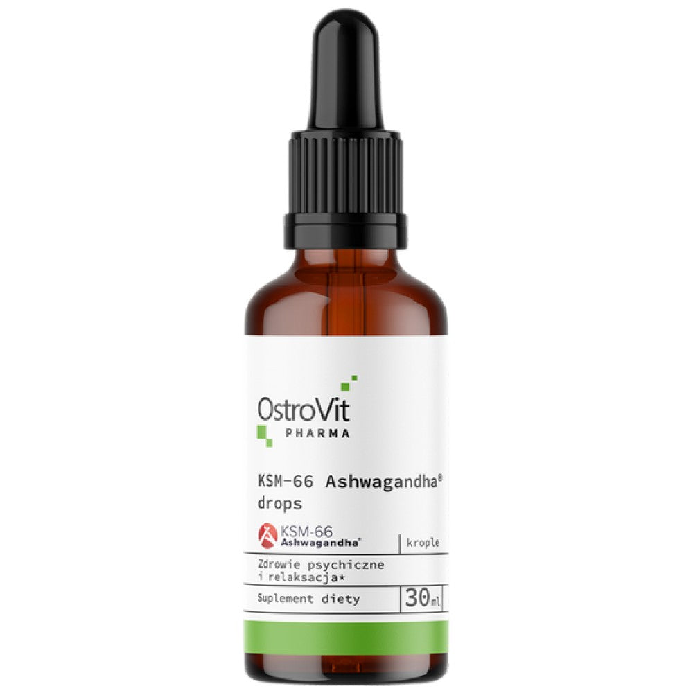 KSM-66 капки Ashwagandha | Екстракт от корен Ashwagandha 30 ml