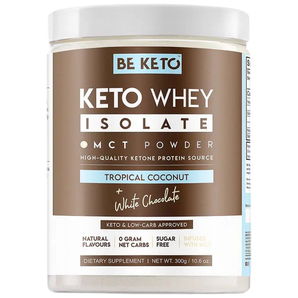Keto суроватъчен изолат + MCT - 300 грама