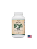 Korean Panax Ginseng - корейски женшен, 240 капсули <tc>Double Wood</tc>