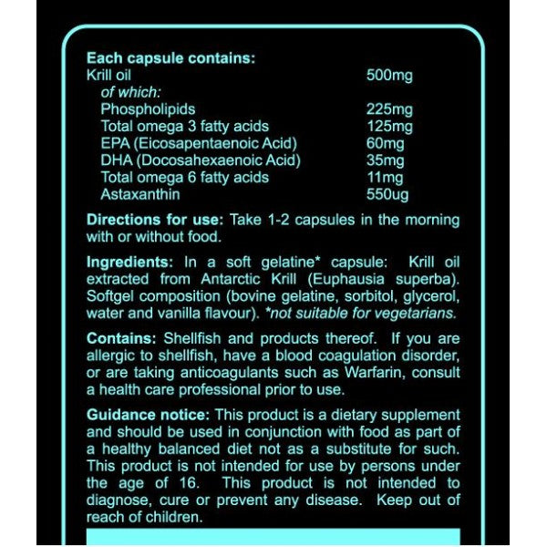 Крил масло 500 mg - 90 капсули