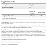 L -аргинин 700 mg - 180 капсули