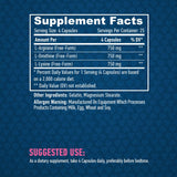 L-аргинин / l-ornithine / l-lysine / 100 капачки.