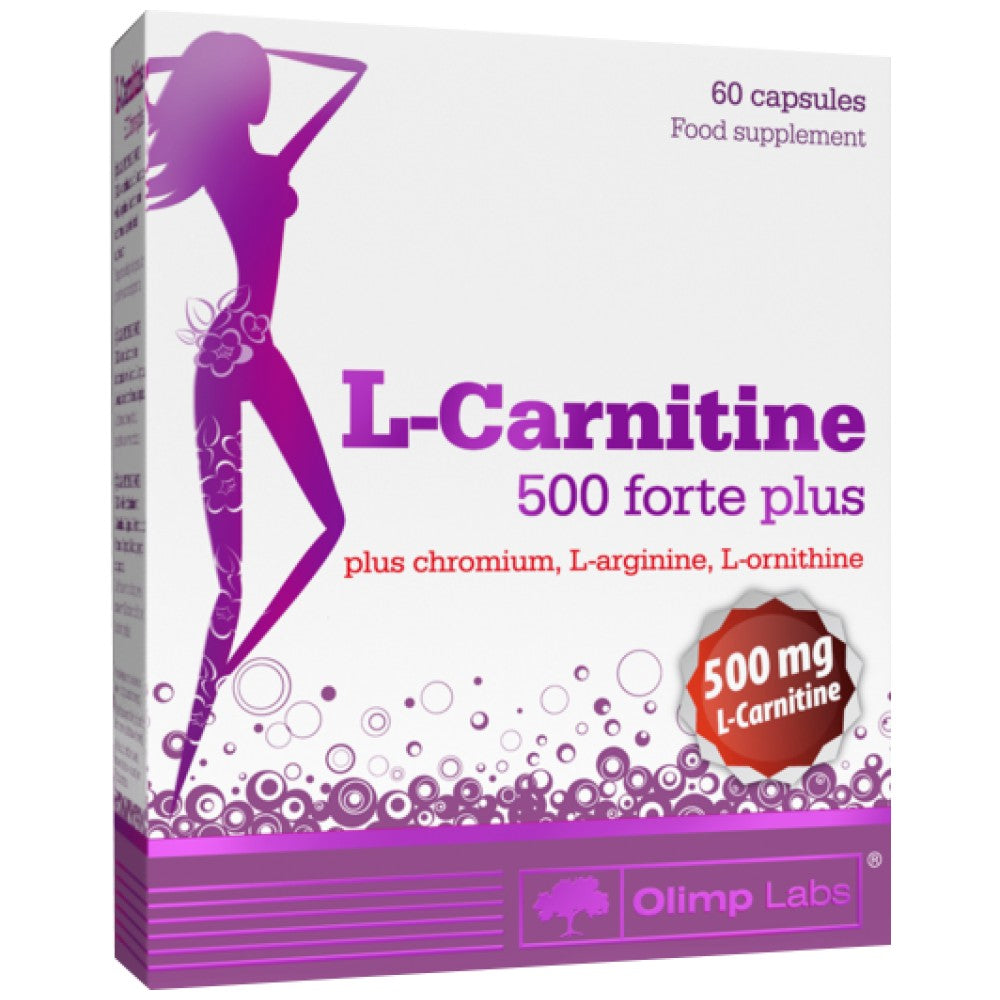 L-Carnitine 500 Forte плюс 60 капсули