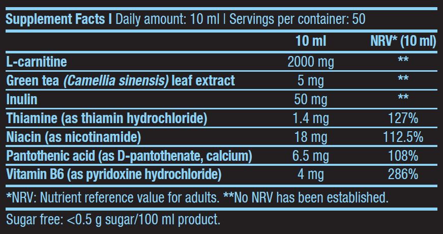 L-карнитин 100.000/500ml течност