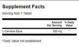 L -карнитин 500 mg - 100 таблетки