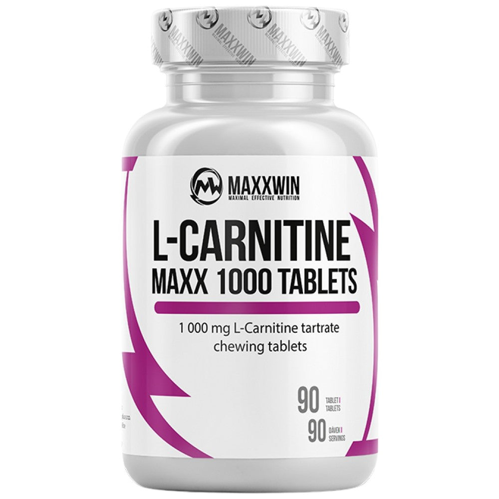 L -карнитин Maxx 1000 - 90 дъвчащи таблетки
