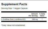 L -ornithine 500 mg - 60 капсули