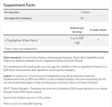 L-tryptophan 1000 mg | Двойна сила - 60 таблетки