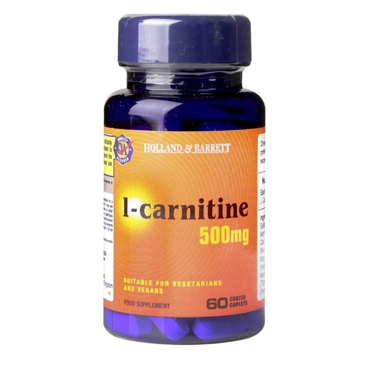 L-Carnitine 500mg 60 таблетки Holland & Barrett