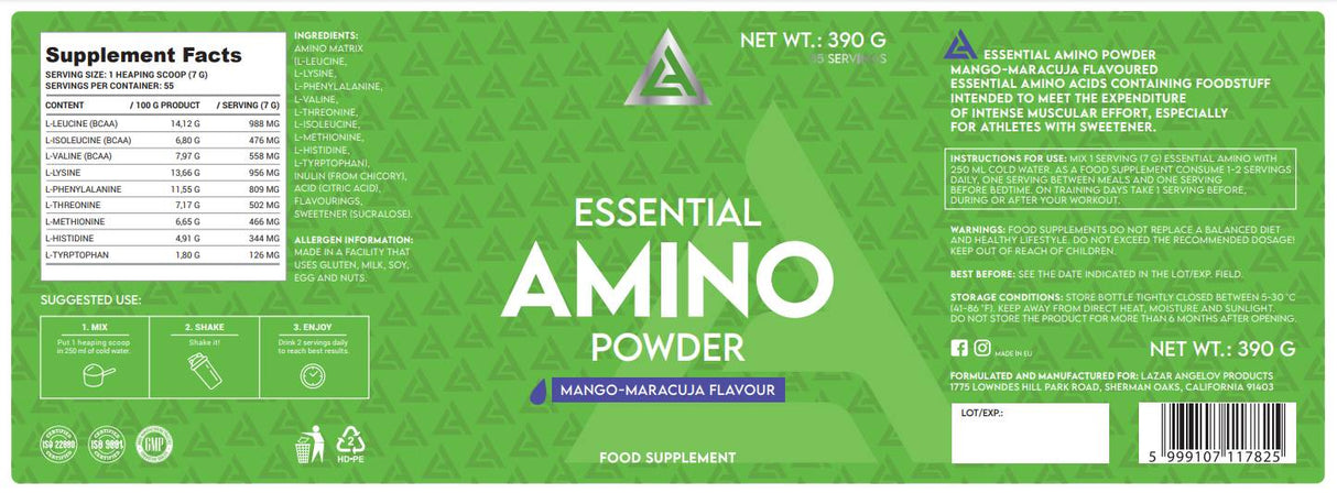 La Essential Amino Powder | EAA - 390 грама