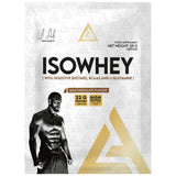 Isowhey | Суроватъчен протеин изолат с храносмилателни ензими, BCAA и глутамин - 25 грама