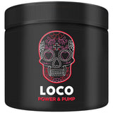 <tc>LOCO</tc> Мощност и напомпване | Предтренировъчен продукт без стимуланти - 280 грама
