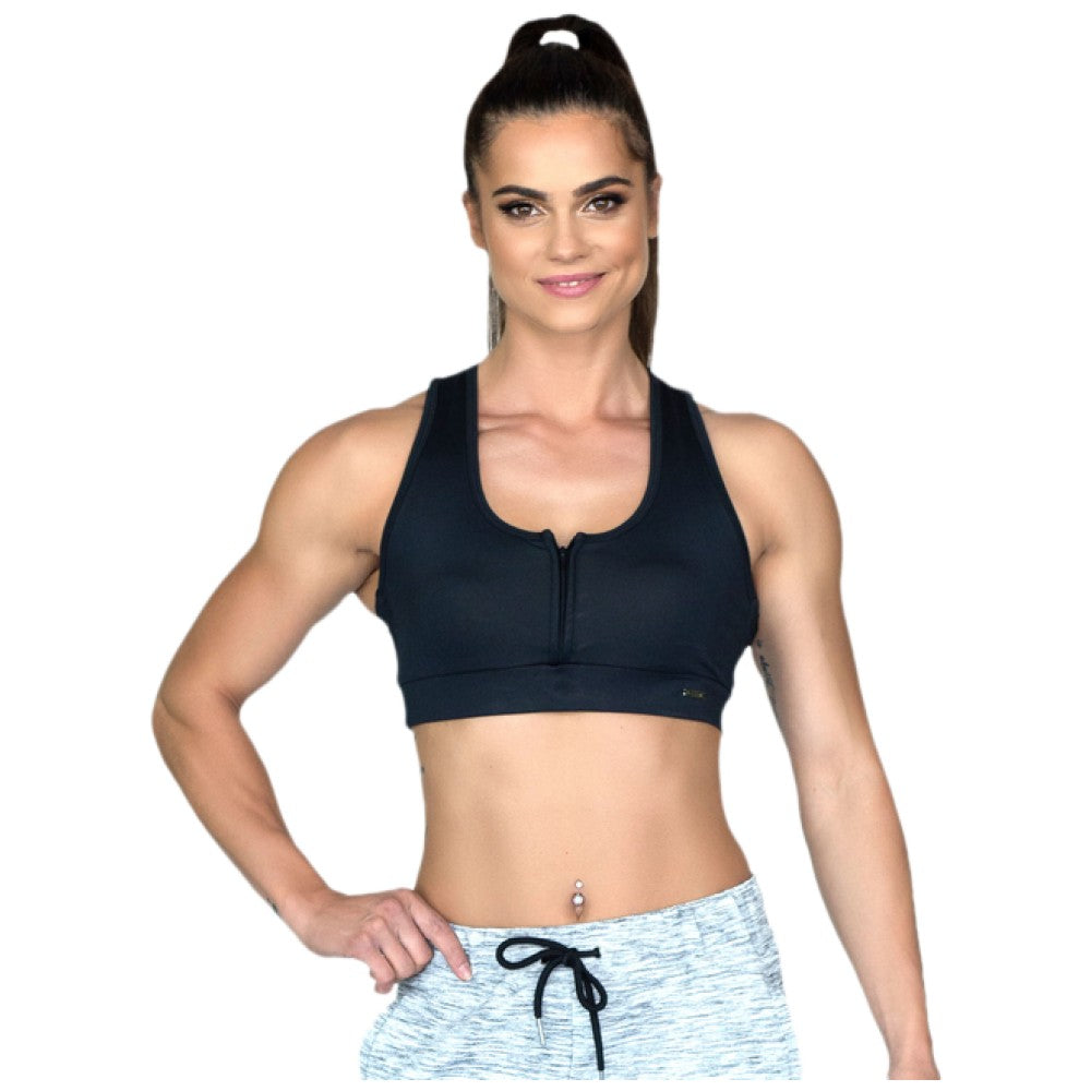 Bustier с Zip/LW Tank Top Zip - Black