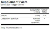 Lactobacillus plantarum / L plantarum - 30 капсули