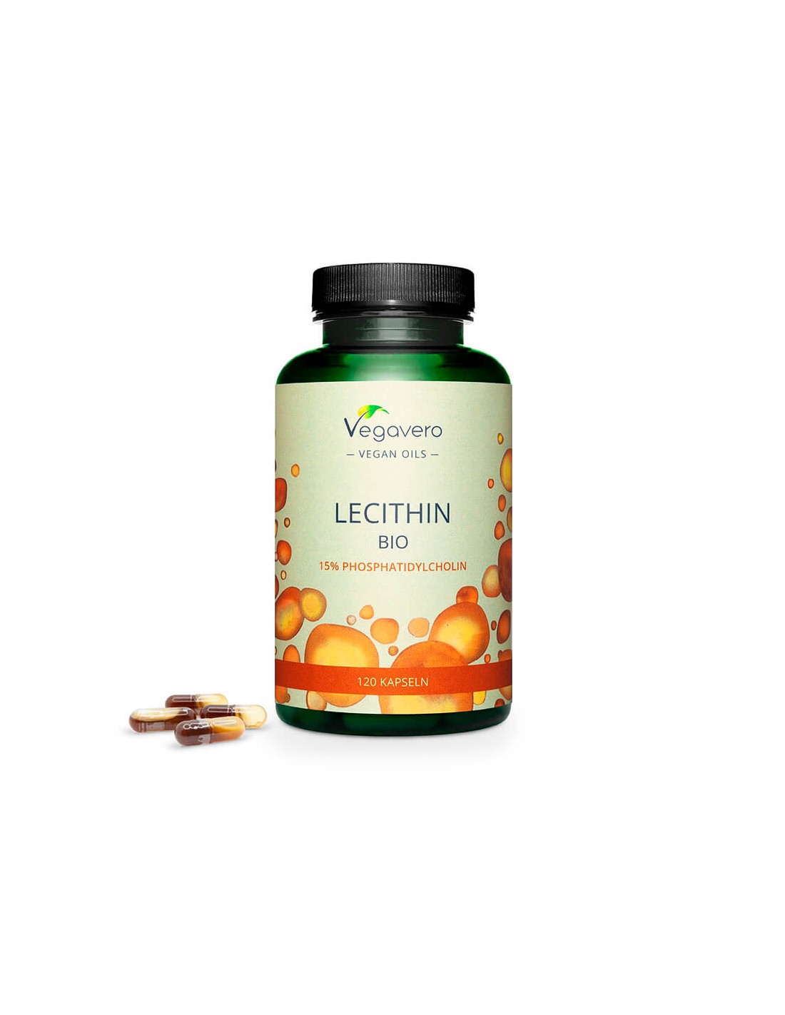Lecithin Bio - Лецитин био, 120 капсули <tc>Vegavero</tc>