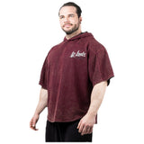 <tc>Legal Power</tc> Суичър с качулка Stone Wash Rag Top ''Boston''/Червен - Червен