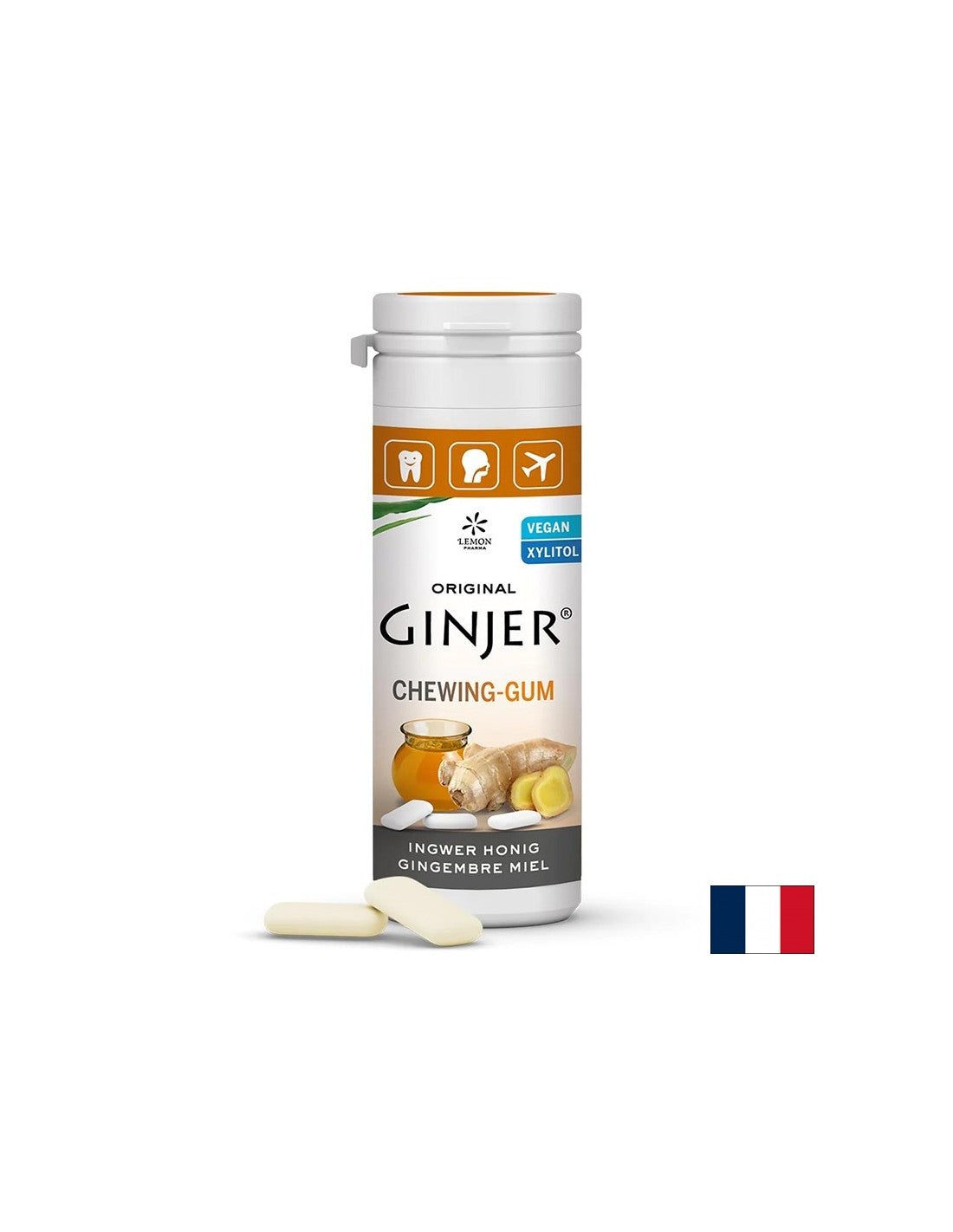 Джинджифил дъвче с мед <tc>Lemon Pharma</tc>