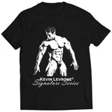 Тениска Levrone | Черно-бял