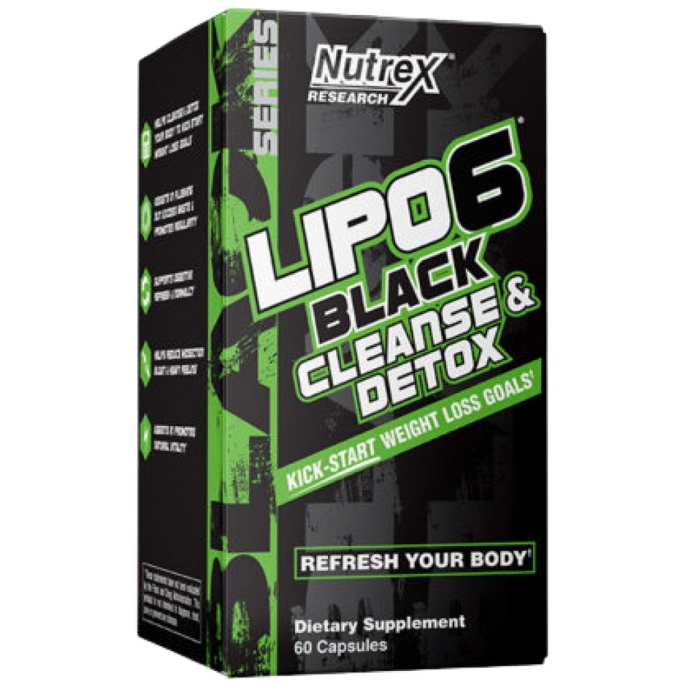 Lipo 6 Black | Почистване и детокс - 60 капсули