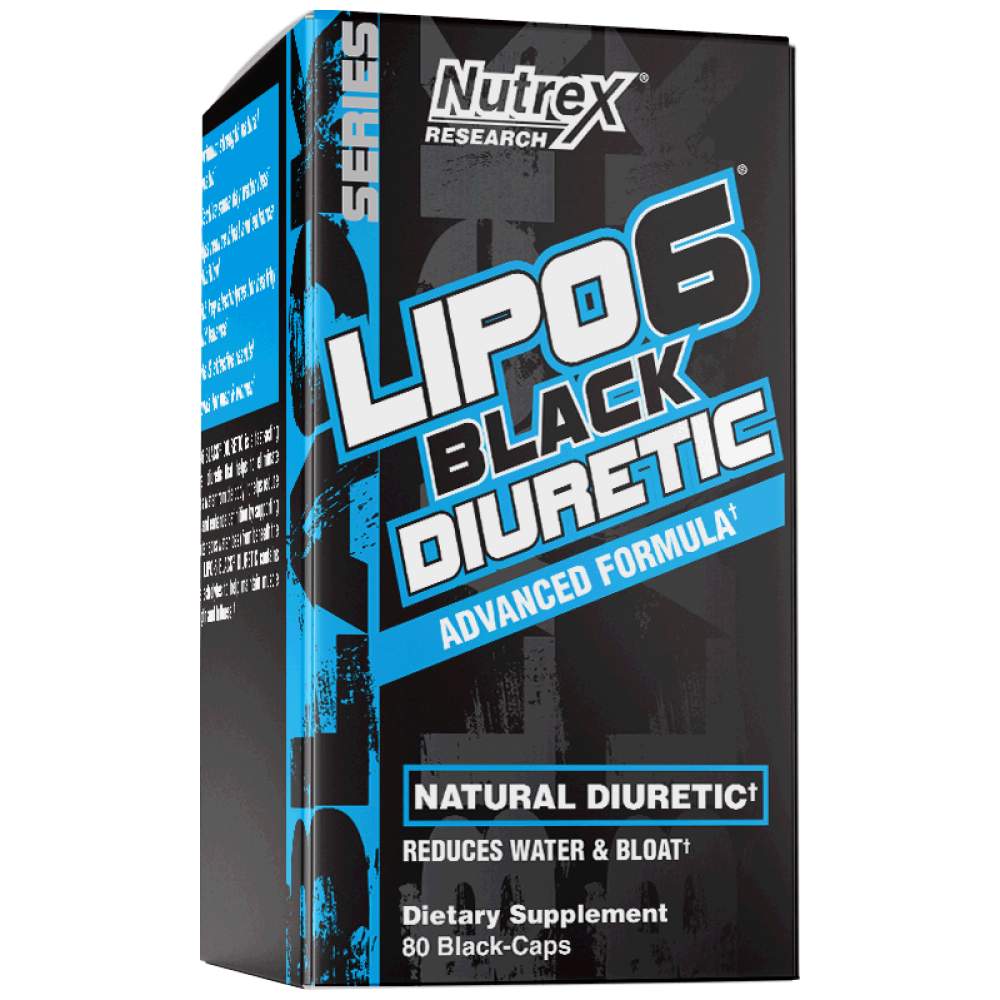 Lipo 6 черно / диуретично - 80 капсули