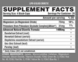 Lipo 6 черно / диуретично - 80 капсули