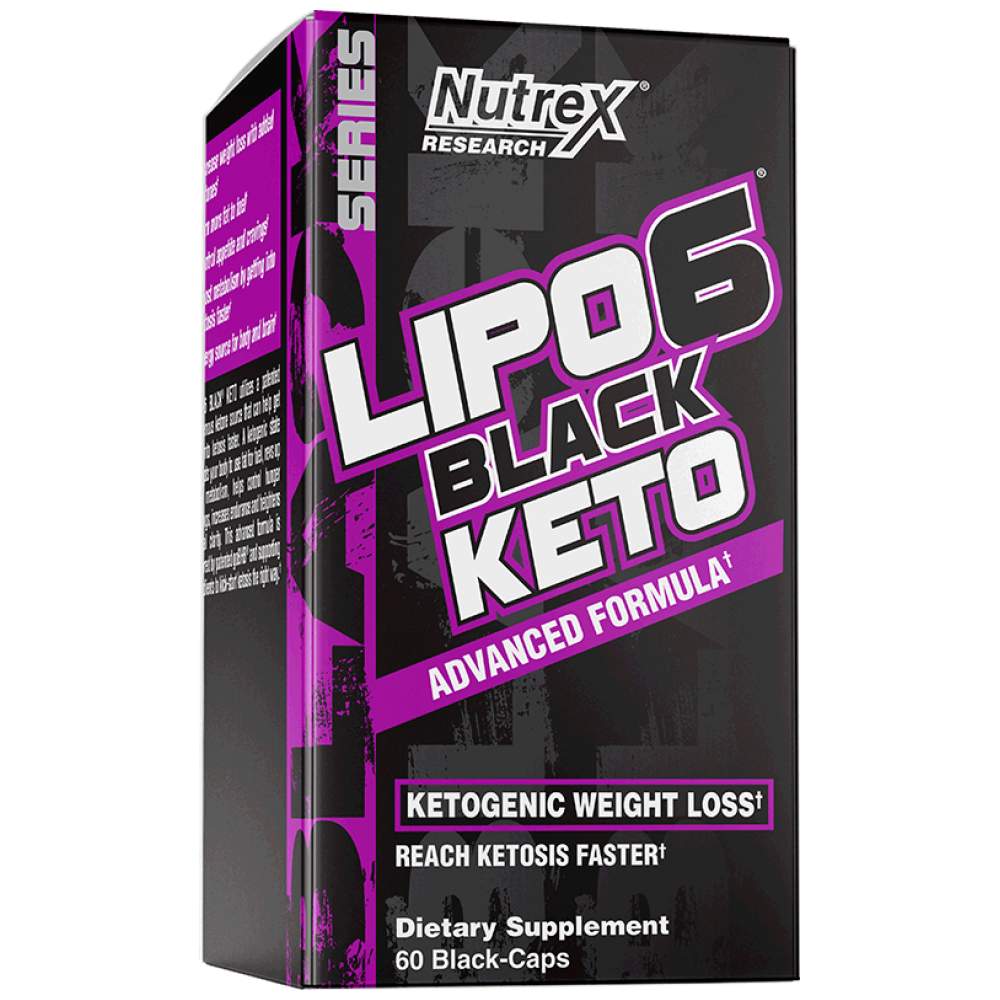 Lipo 6 Black / Keto - 60 капсули