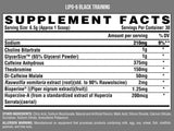 Lipo 6 Черно обучение/предварителна тренировка - 264 грама