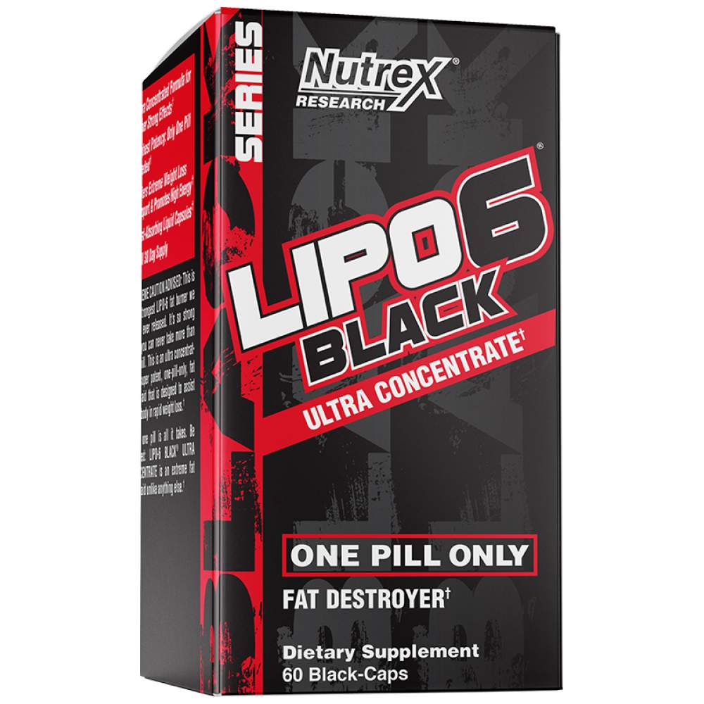 Lipo 6 Black / Ultra Concentrate - 60 капсули