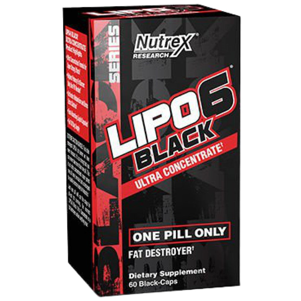 Lipo 6 Black Ultra Concentrate | Екстремна потентност 60 капсули