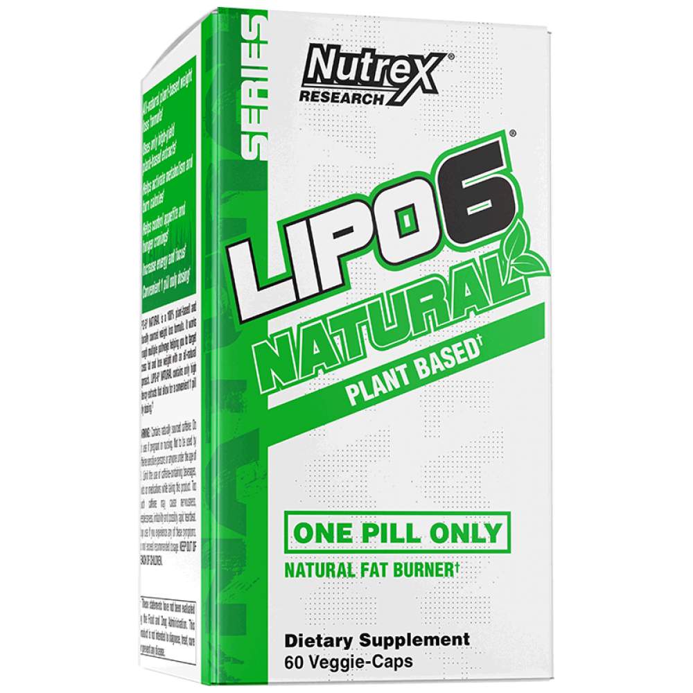 Lipo 6 натурална / растителна на базата 60 капсули