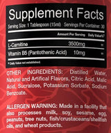 Течен L-карнитин 3500 mg 450 ml
