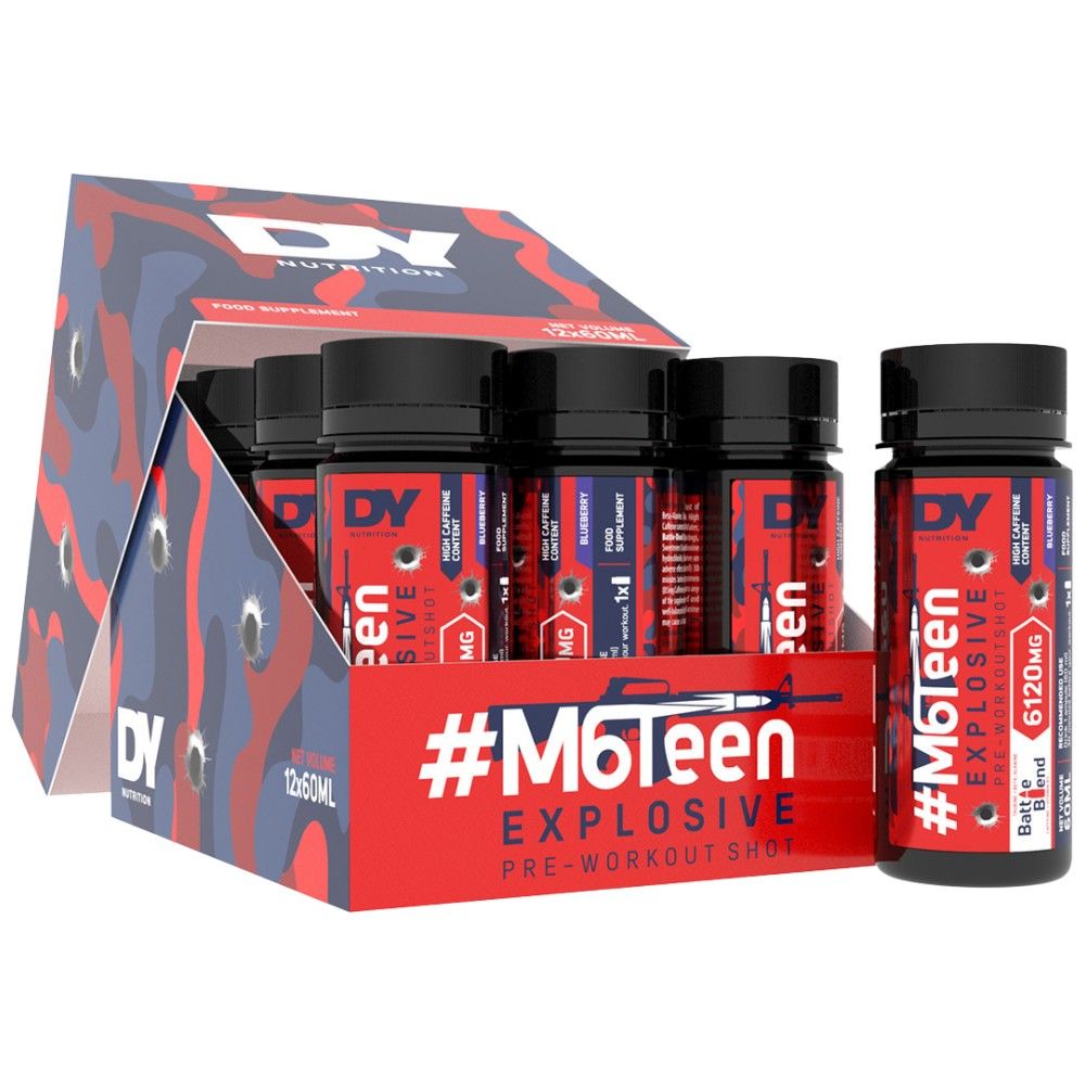 M6Teen Explosive/Pre -returing Shot - 12 x 60 ml