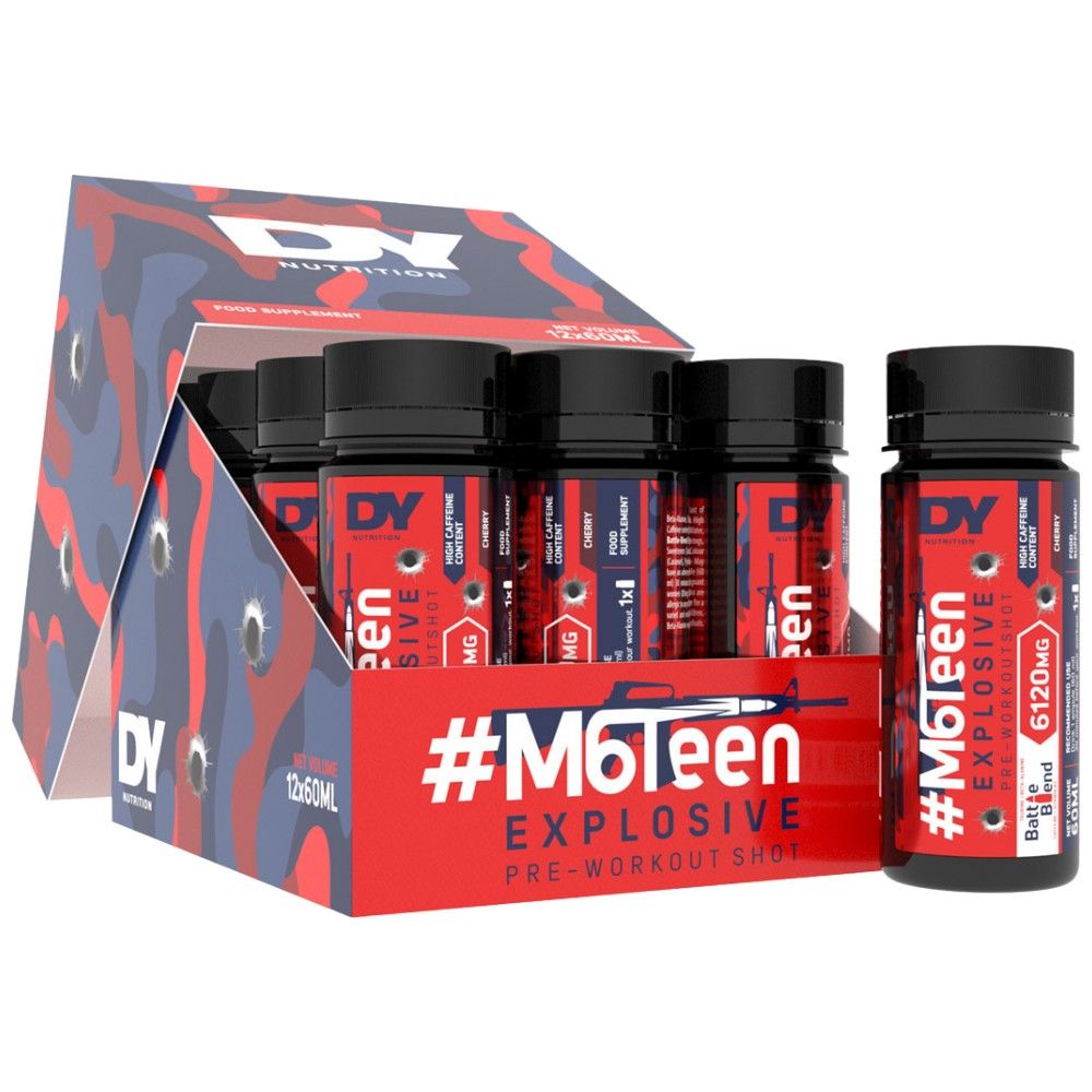 M6Teen Explosive/Pre -returing Shot - 12 x 60 ml