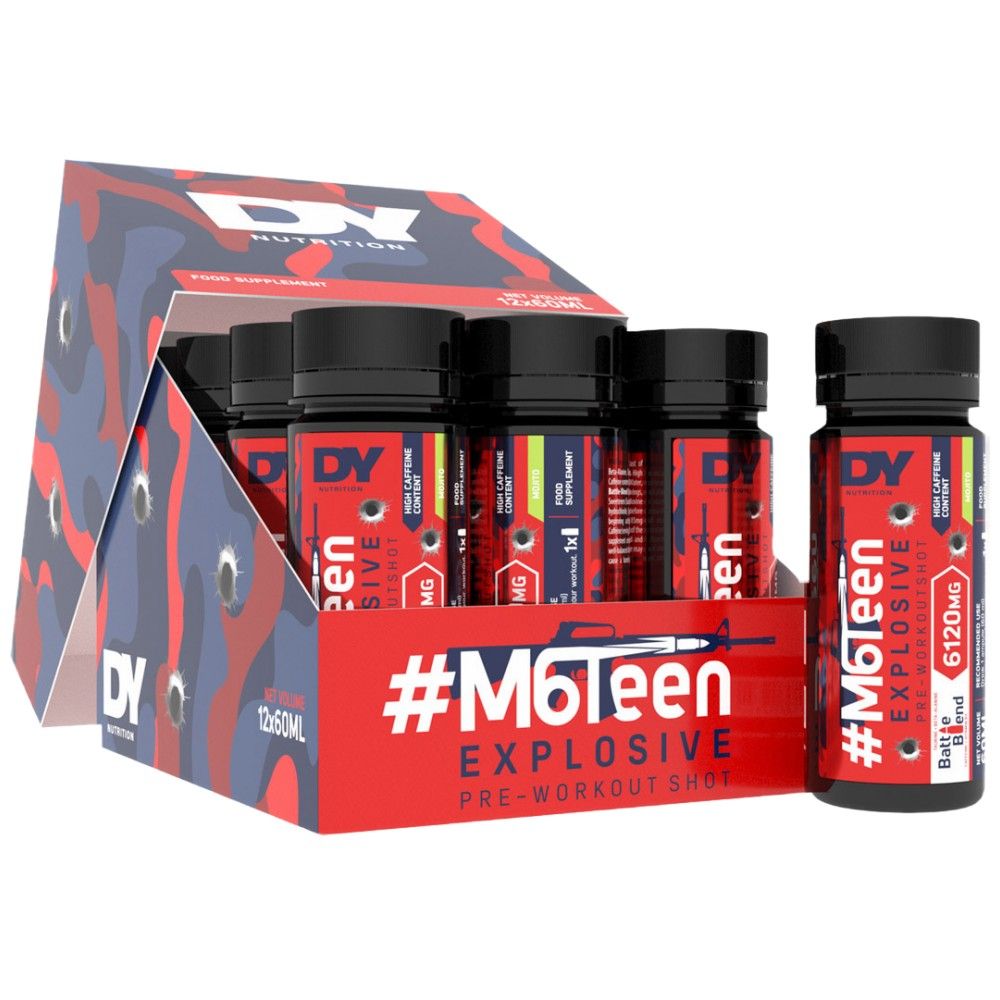 M6Teen Explosive/Pre -returing Shot - 12 x 60 ml