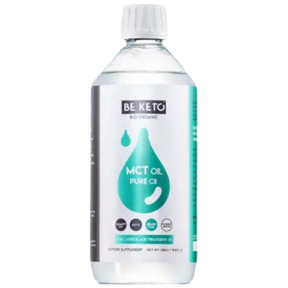 MCT масло 100% течност C8 - 500 ml