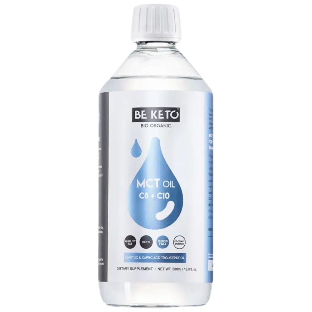MCT маслена течност C8 + C10 - 500 ml