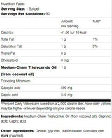 MCT Pure 1000 mg 90 гел капсули